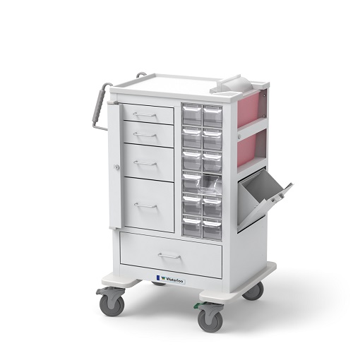 5-Drawer, Tall Phlebotomy Cart